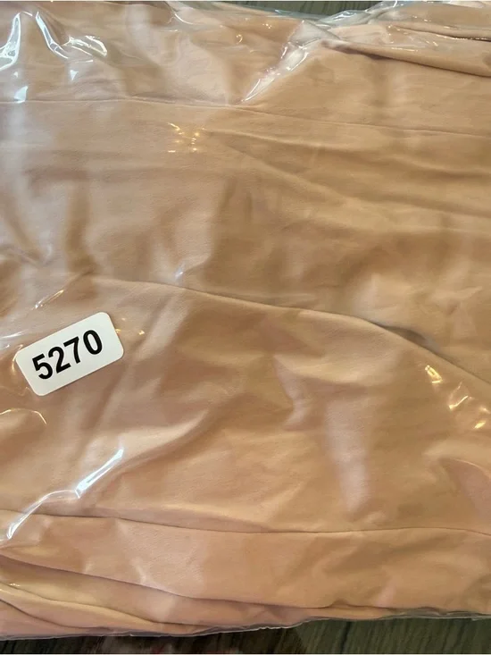 Reiss Elsa Blush Wide Leg Jumpsuit Belted V-Neck Long Sleeve Size 6 25270 - Picture 16 of 16